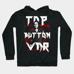 Metal- Top Button War Hoodie